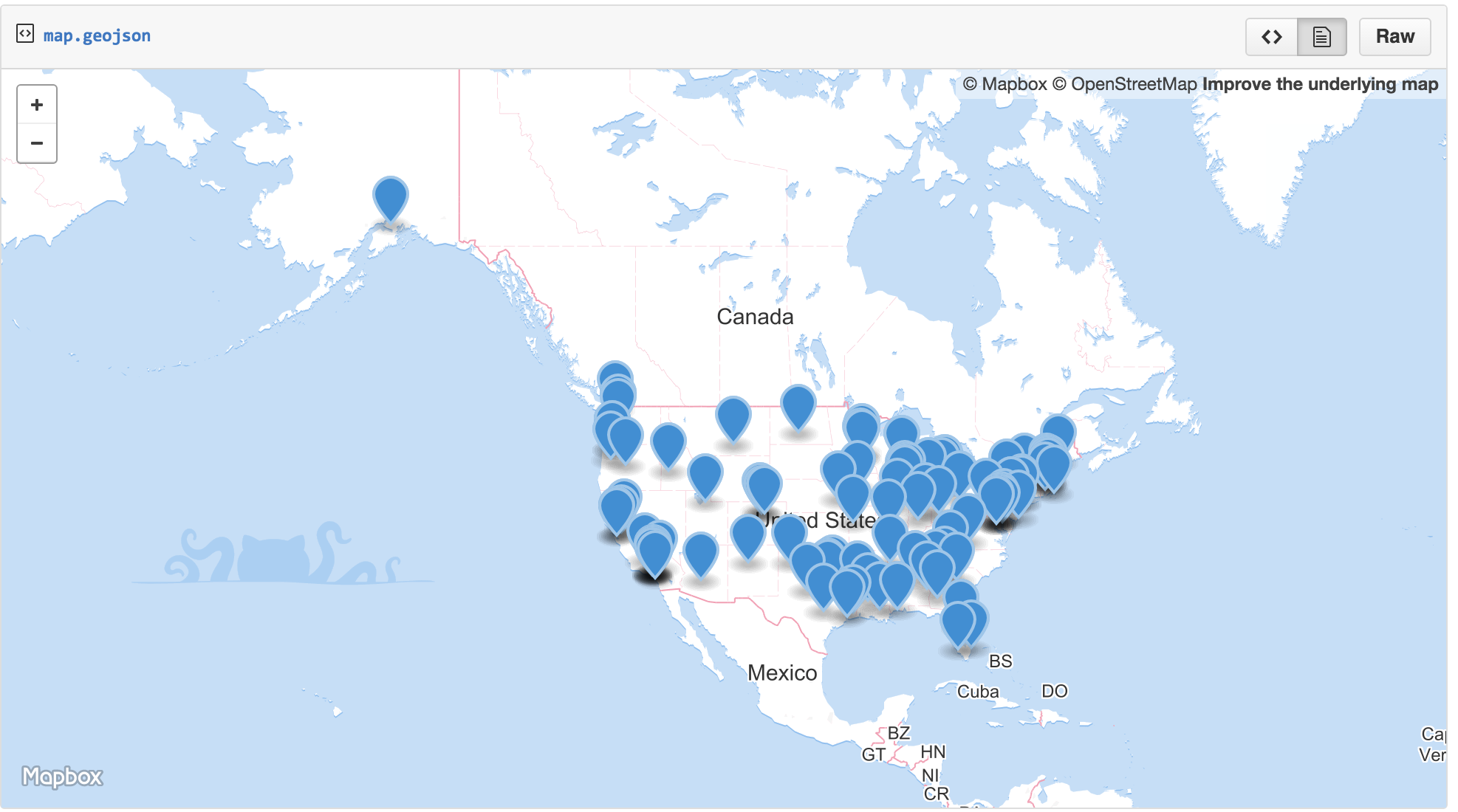 gistr map